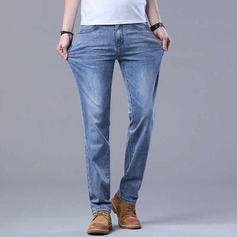 Herren Jeans Freizeithose Denim Regular Fit