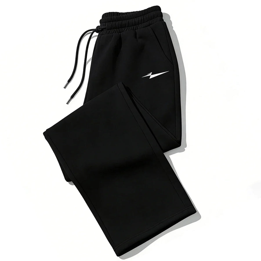 Uniseks joggingbroek met tunnelkoord en logo