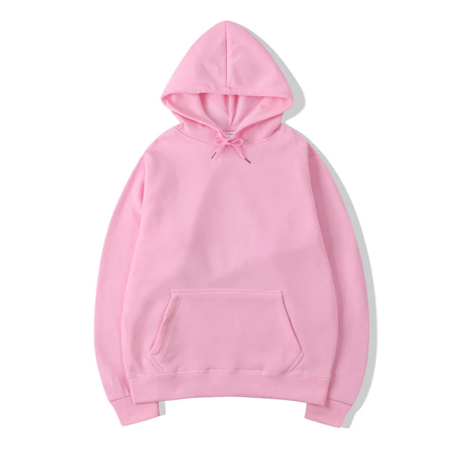 Unisexhoodie met capuchon en kangoeroezak - Verschillende kleuren