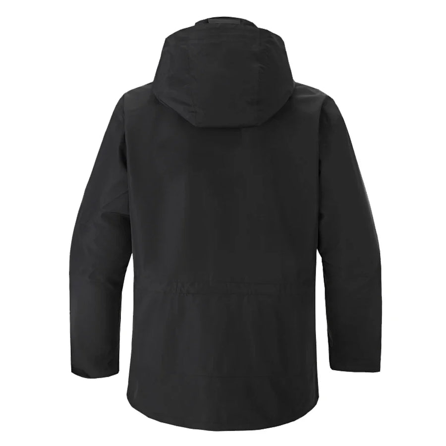 Herren Outdoorjacke Tarnmuster mit Kapuze & Reißverschluss, wasserabweisend