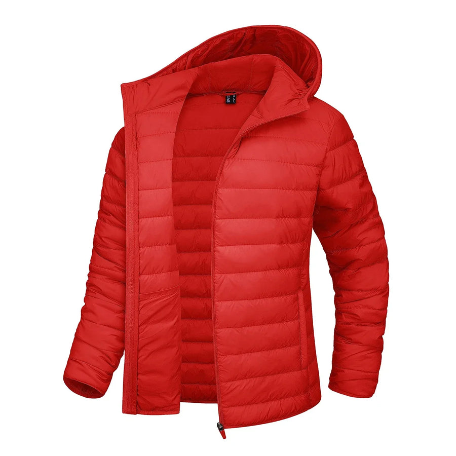Damen Steppjacke mit Kapuze, leicht & gefüttert, warm für Herbst & Winter