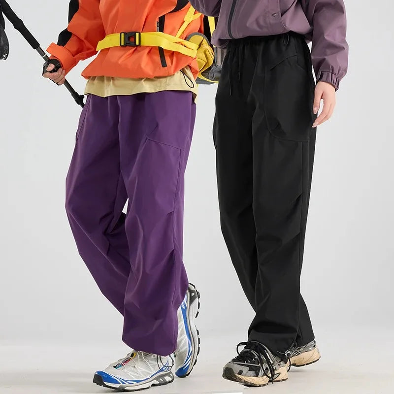 3-in-1-broek met fleecevoering, gevoerde outdoorbroek voor dames