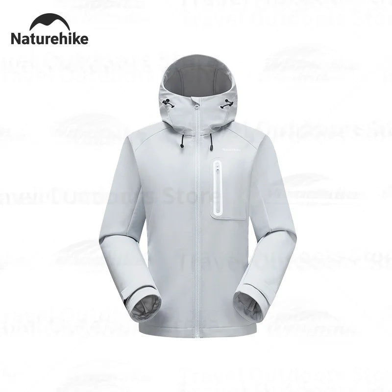 Wanderjacke mit Kapuze für Outdoor-Aktivitäten