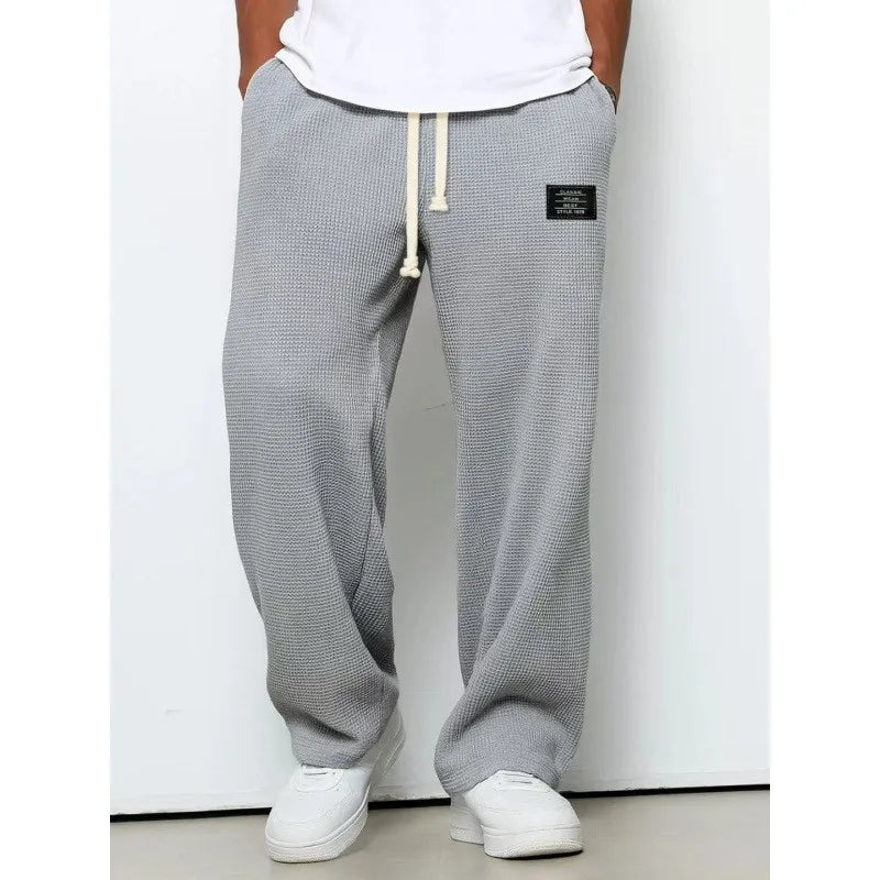 Herren Freizeithose Jogginghose Sporthose Lang mit Kordelzug