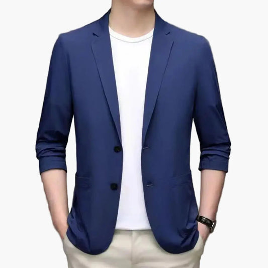 Herren Blazer Modern Slim Fit Freizeit Business Sakko – Eleganter Alltags- und Büro-Look