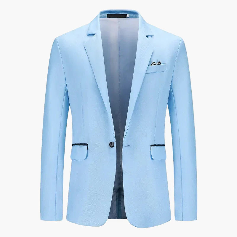 Herren Business Sakko – Eleganter Ein-Knopf-Blazer für Büro und festliche Anlässe