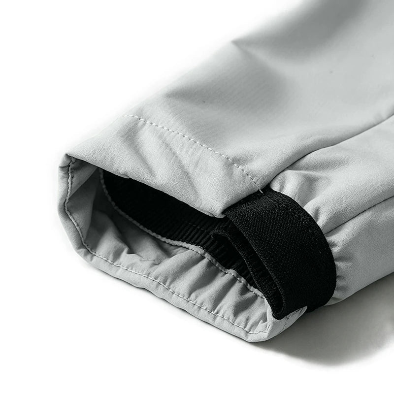 Unisex Kapuzenjacke Winddicht Wasserdicht Warm Gefüttert für Outdoor & Sport