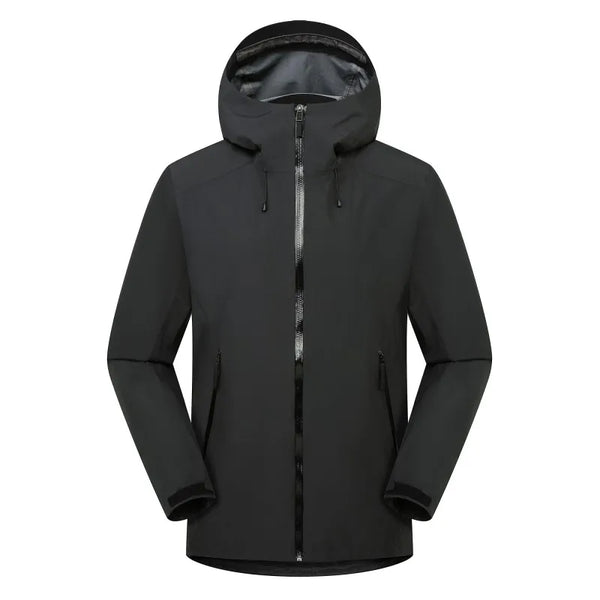 Funktionsjacke mit Kapuze für Herren – Wasserabweisend, Winddicht