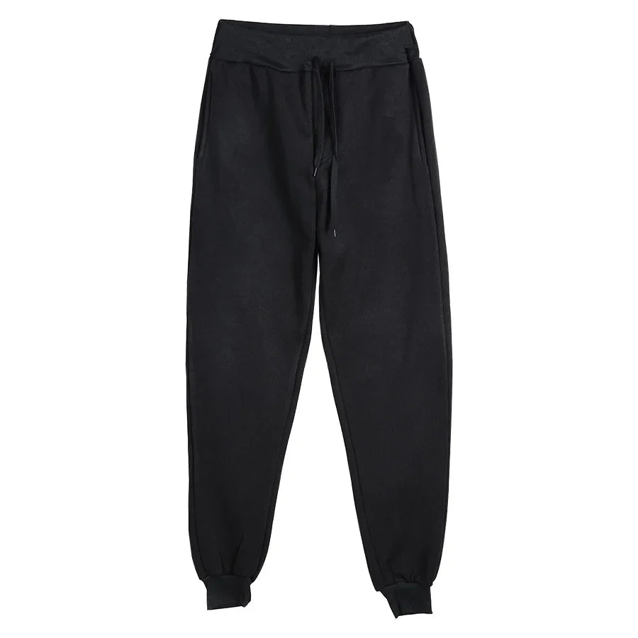 Unisex Jogginghose Sportlich Freizeithose mit Kordelzug Bündchen Gelb