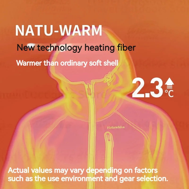 Wanderjacke mit Kapuze für Outdoor-Aktivitäten