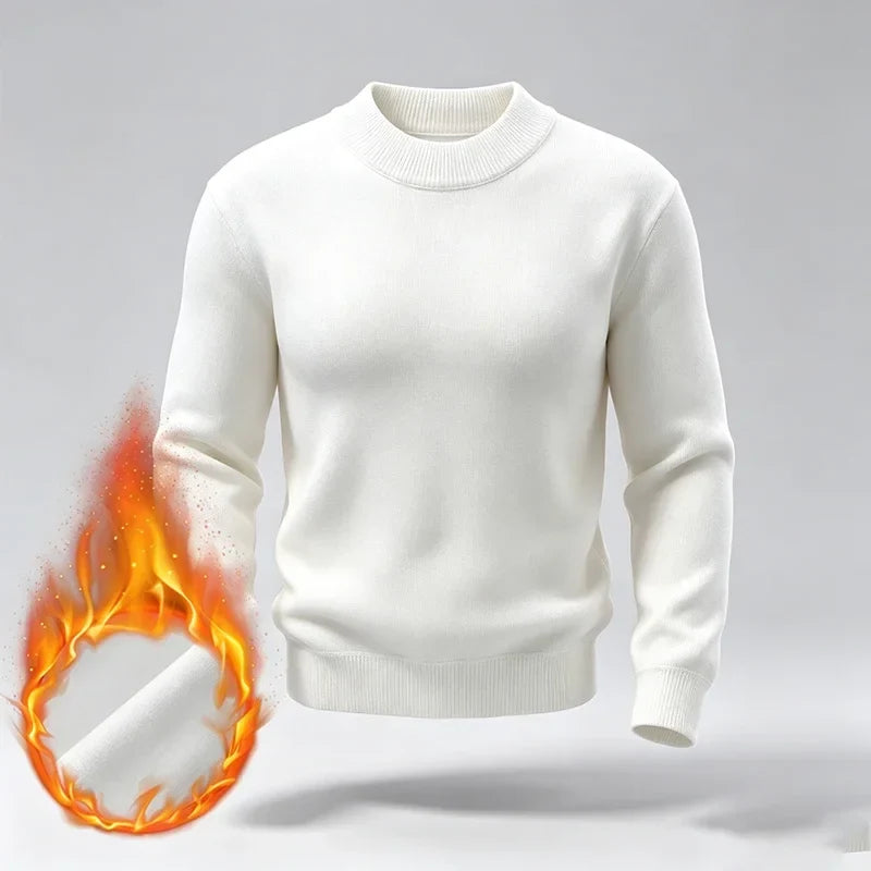 Heren coltrui, sweatshirt en shirt met lange mouwen in thermische look