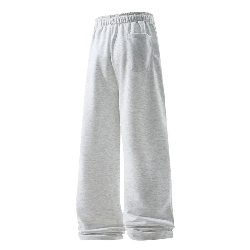 Unisex Jogginghose Weites Bein Elastischer Bund Kordelzug