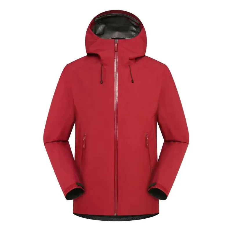 Funktionsjacke mit Kapuze für Herren – Wasserabweisend, Winddicht