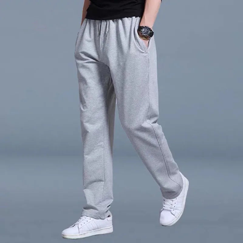 Herren Freizeithose Jogginghose Sporthose Lang mit Kordelzug