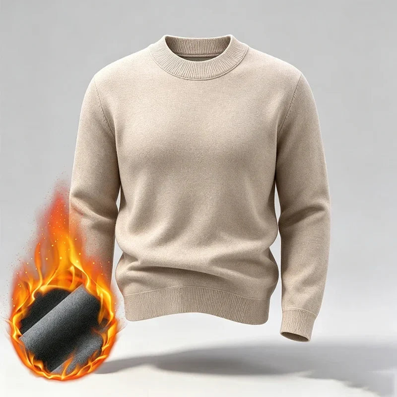 Heren coltrui, sweatshirt en shirt met lange mouwen in thermische look