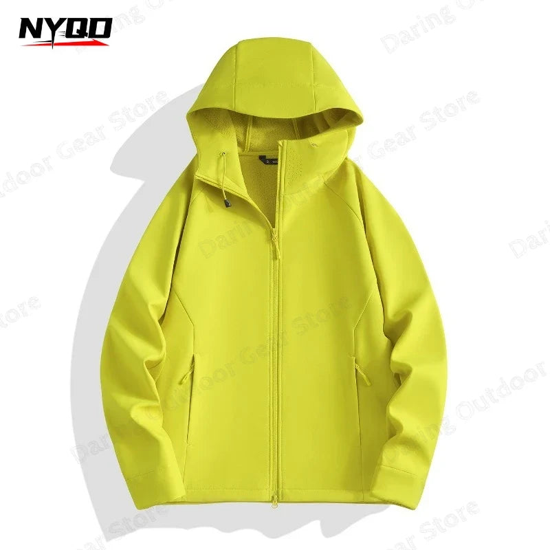 Unisex Kapuzenjacke Reißverschluss Windbreaker Freizeit Sport Lila