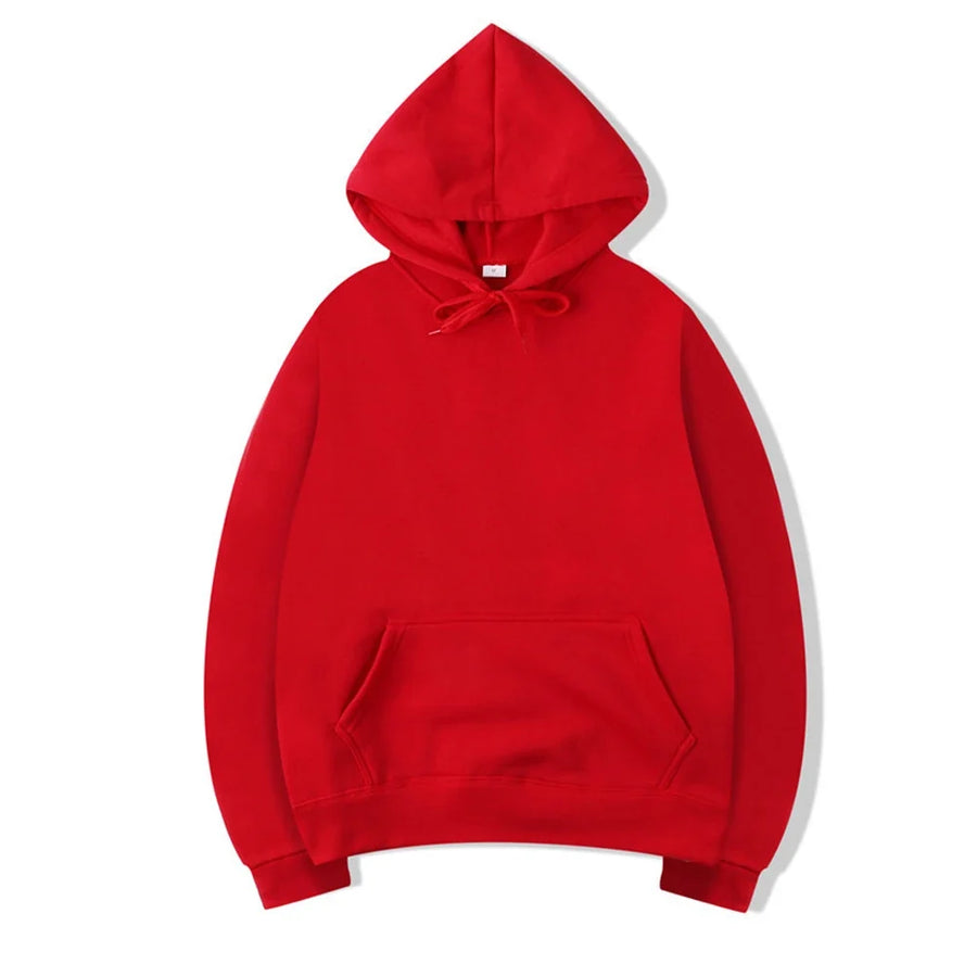 Unisexhoodie met capuchon en kangoeroezak - Verschillende kleuren