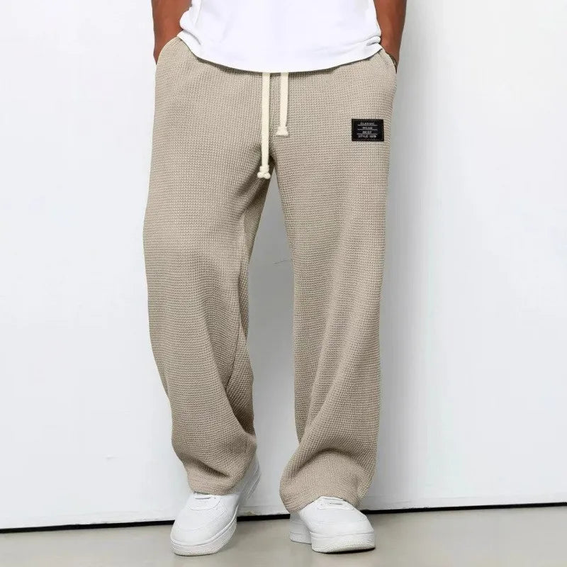 Herren Freizeithose Jogginghose Sporthose Lang mit Kordelzug