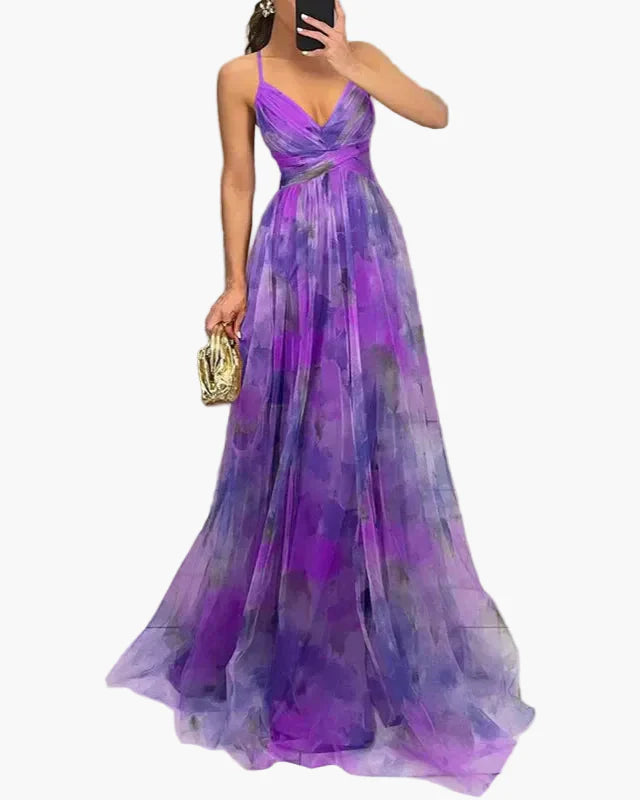 Damen Abendkleid Maxi Elegantes Sommerkleid für besondere Anlässe