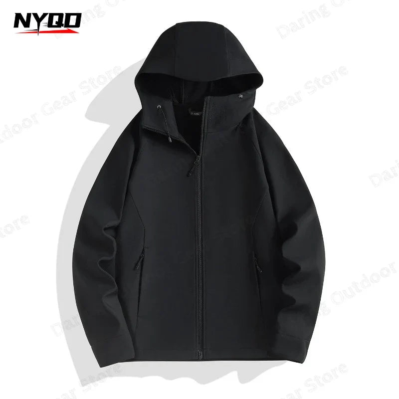 Unisex Kapuzenjacke Reißverschluss Windbreaker Freizeit Sport Lila