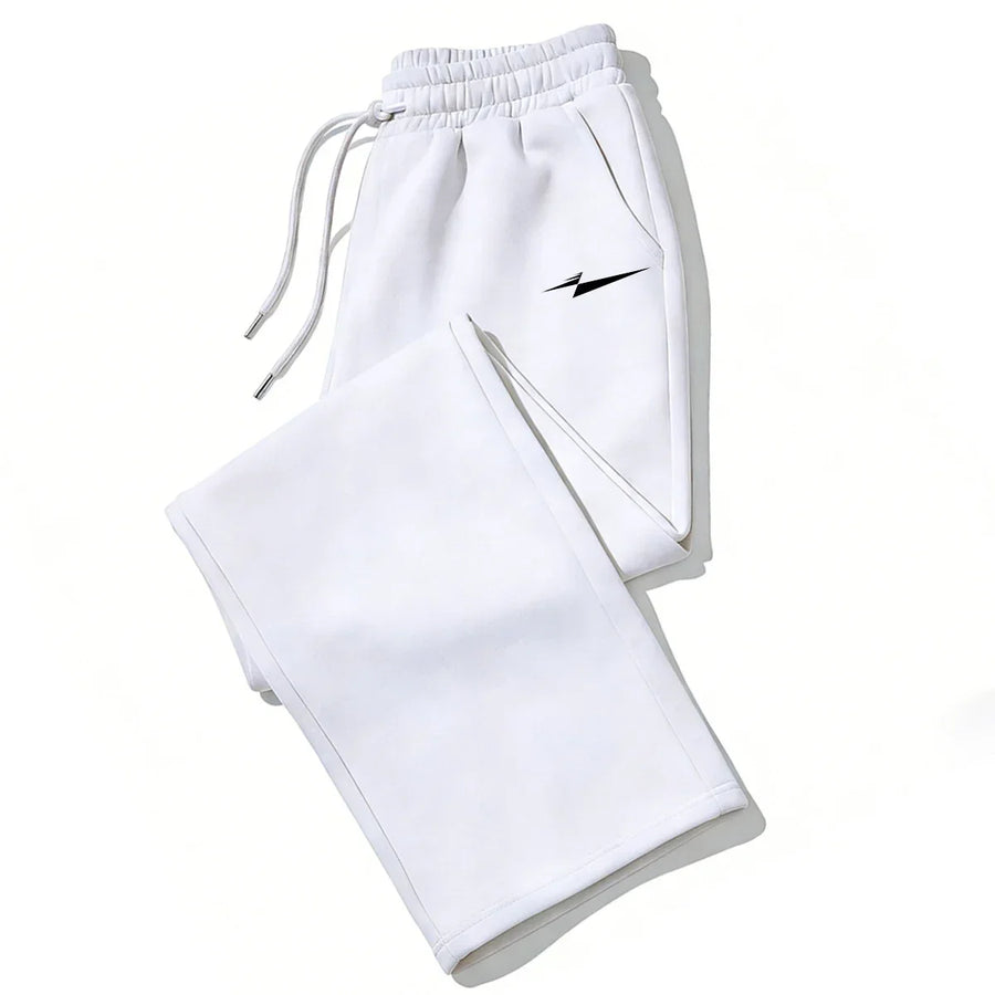 Uniseks joggingbroek met tunnelkoord en logo