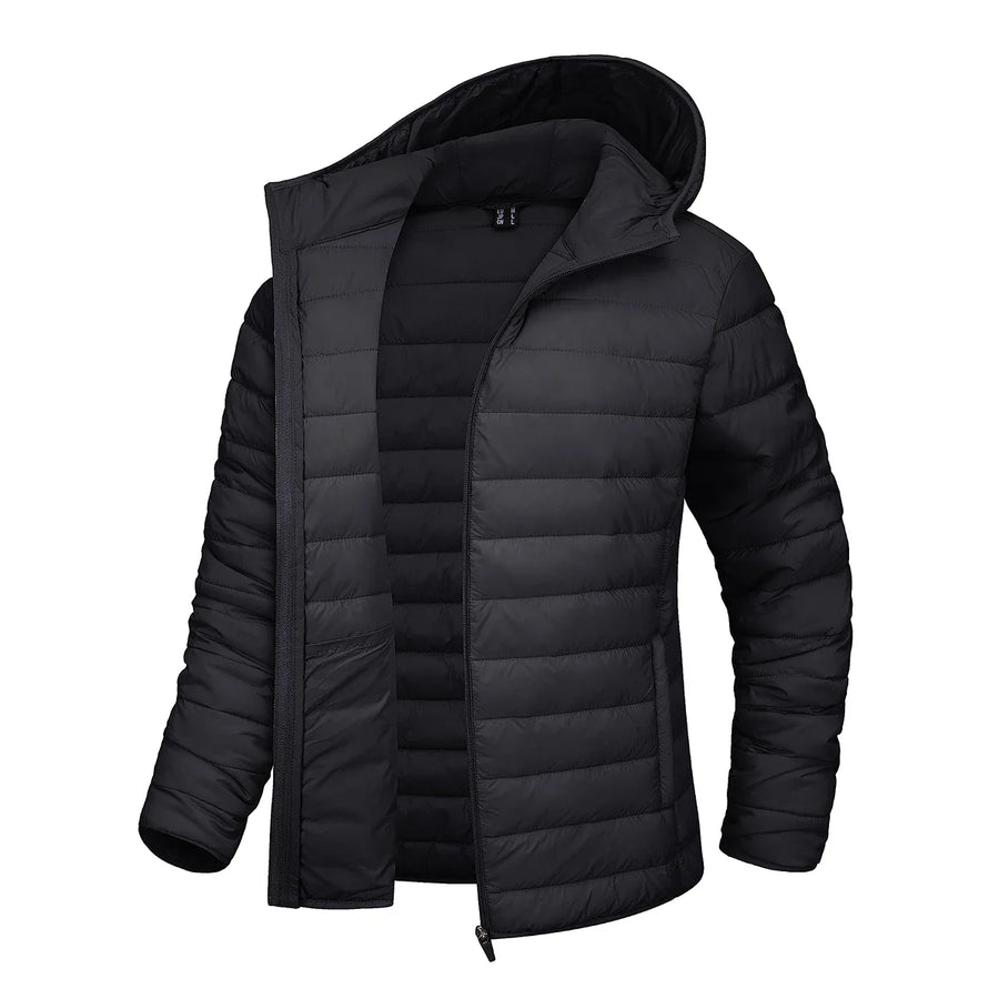 Damen Steppjacke mit Kapuze, leicht & gefüttert, warm für Herbst & Winter