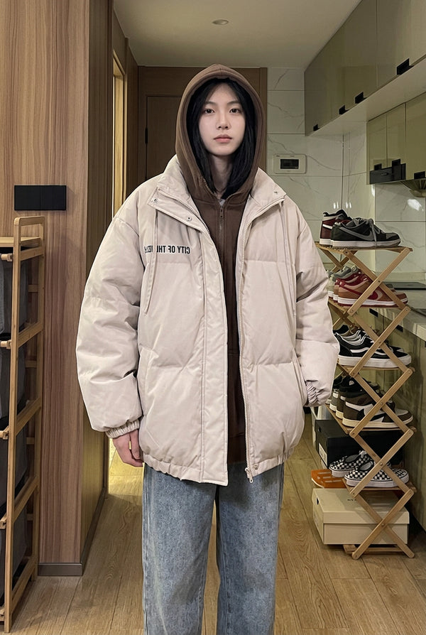 Unisex Winterjacke Puffa Jacke Oversize Steppjacke