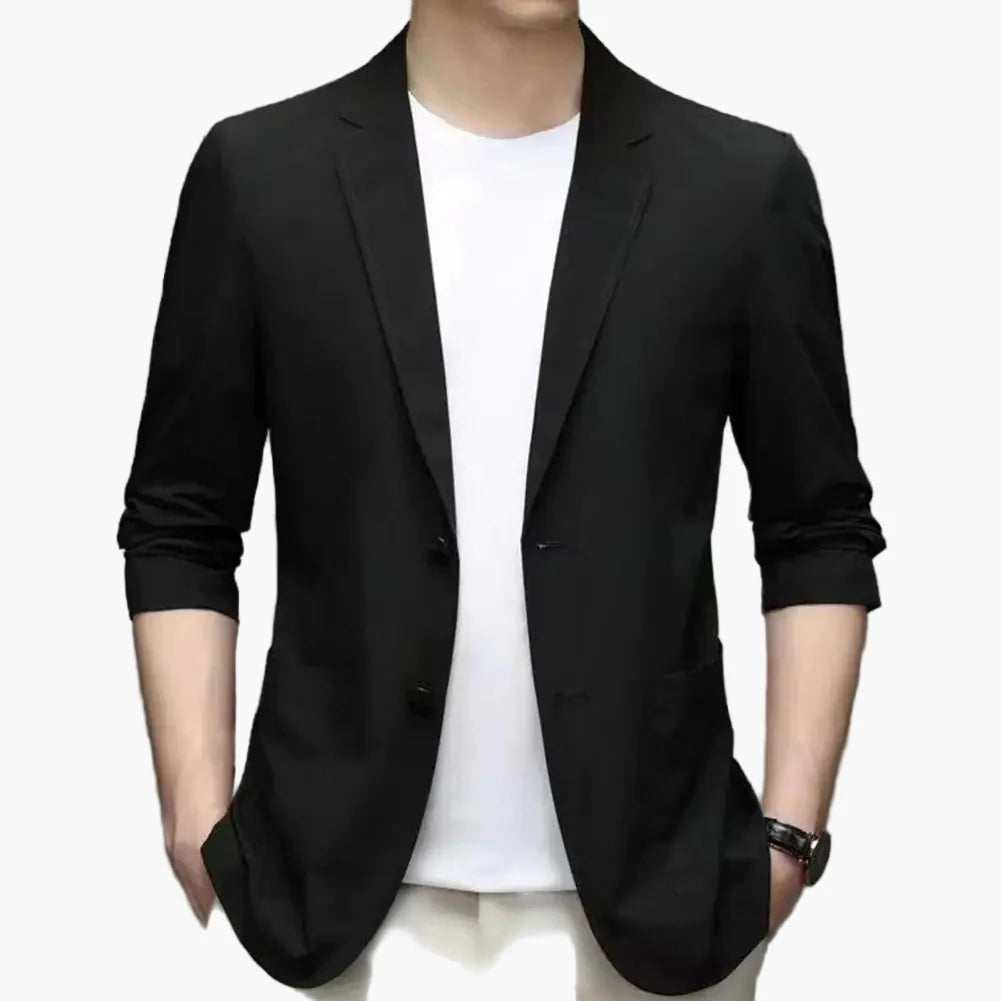 Herren Blazer Modern Slim Fit Freizeit Business Sakko – Eleganter Alltags- und Büro-Look