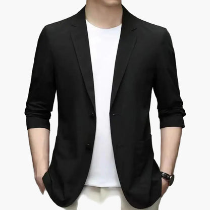 Herren Blazer Modern Slim Fit Freizeit Business Sakko – Eleganter Alltags- und Büro-Look