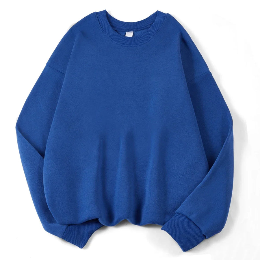 Unisex oversized sweatshirt met ronde hals en lange mouwen