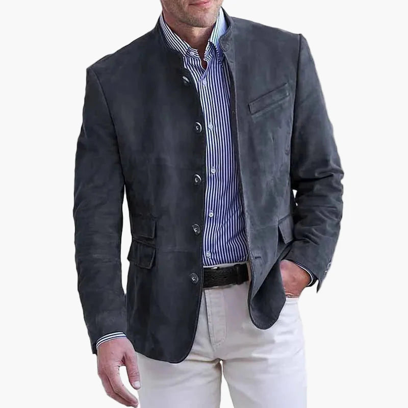 Herren Freizeit Sakko im modernen Slim Fit Stil – Eleganter Blazer für Business und Alltag