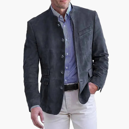 Herren Freizeit Sakko im modernen Slim Fit Stil – Eleganter Blazer für Business und Alltag
