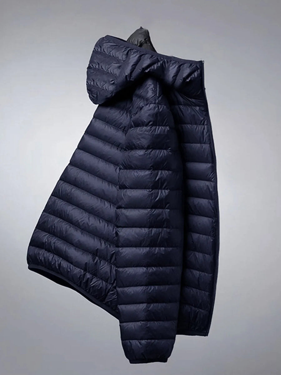 Steppjacke mit Kapuze für Herren und Damen – Leichte Pufferjacke in verschiedenen Farben