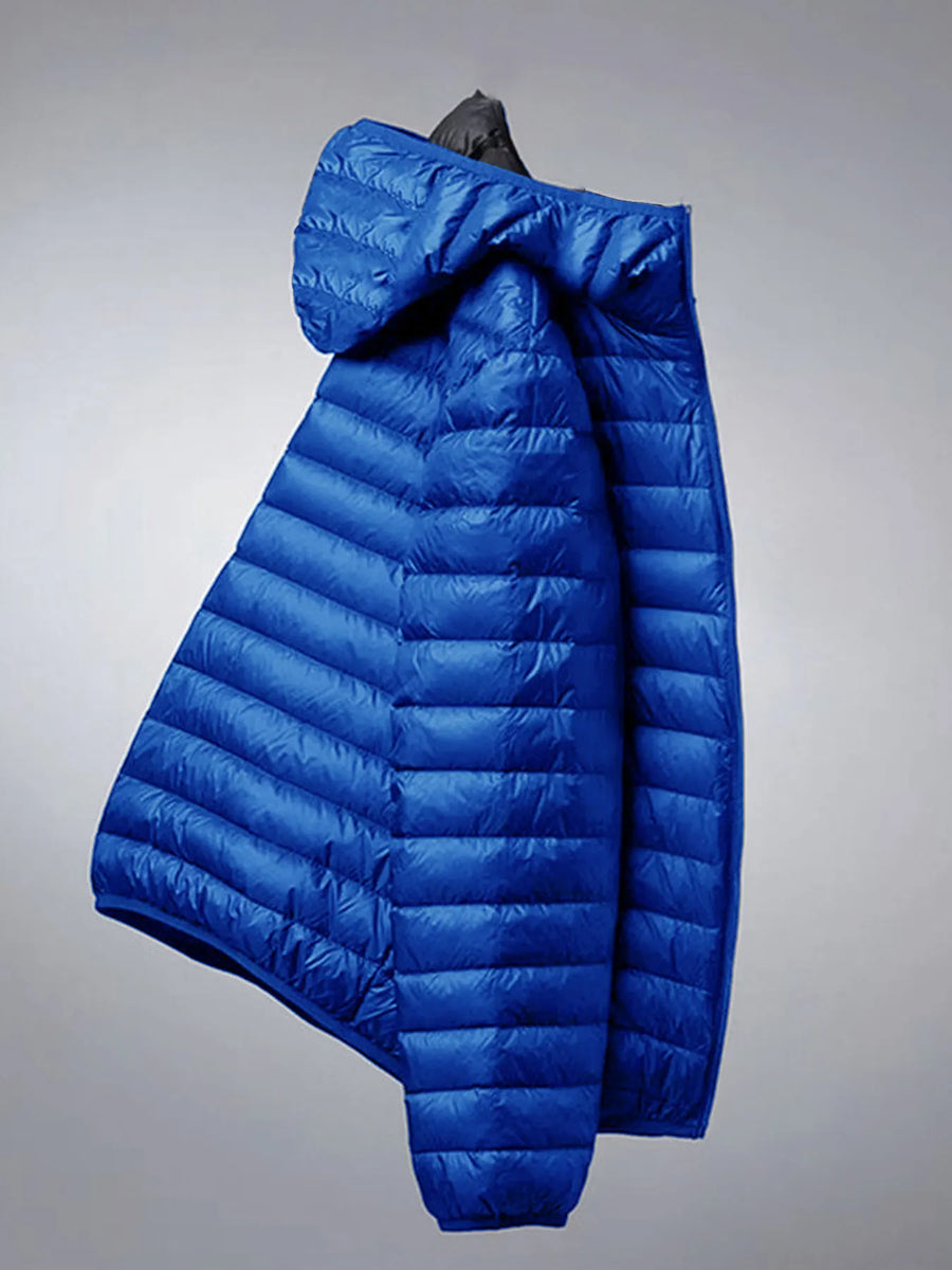 Steppjacke mit Kapuze für Herren und Damen – Leichte Pufferjacke in verschiedenen Farben