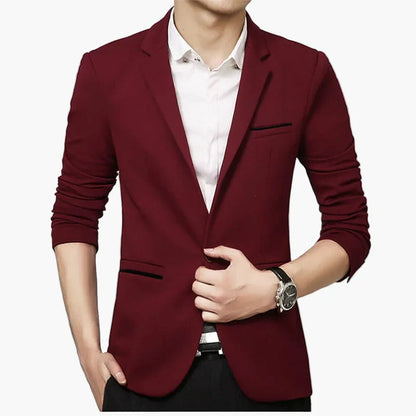 Herren Business Casual Sakko – Modernes Blazer-Jackett für Büro & Freizeit
