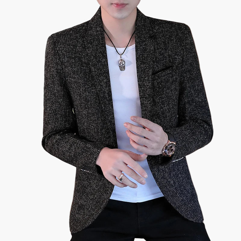 Herren Modernes Business Sakko – Eleganter Blazer für Büro und Freizeit