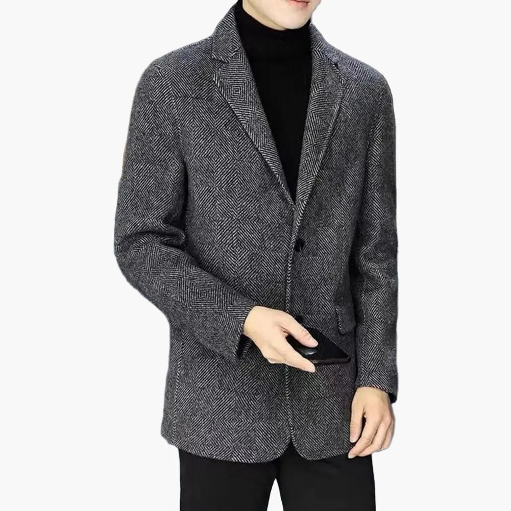 Herren Eleganter Freizeit-Blazer – Klassischer Business & Casual Sakko Stil