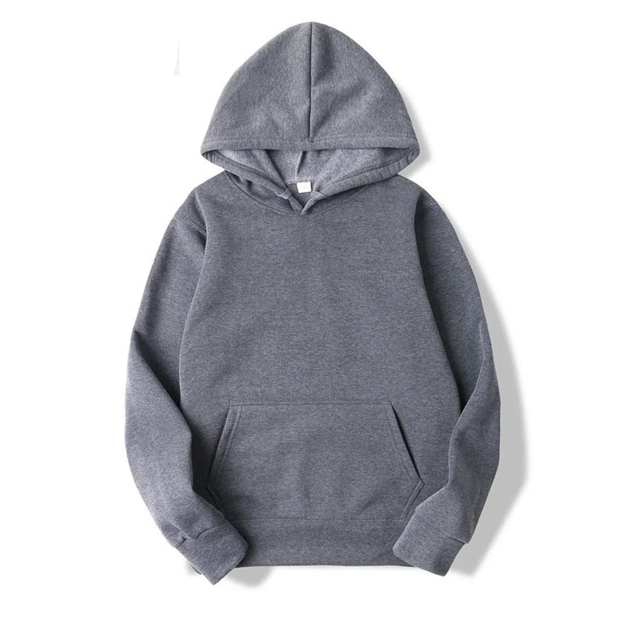Unisexhoodie met capuchon en kangoeroezak - Verschillende kleuren