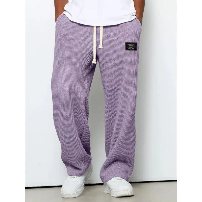 Herren Freizeithose Jogginghose Sporthose Lang mit Kordelzug