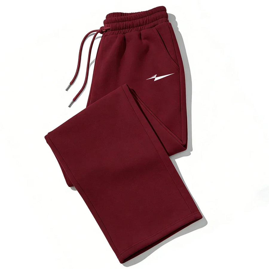 Uniseks joggingbroek met tunnelkoord en logo