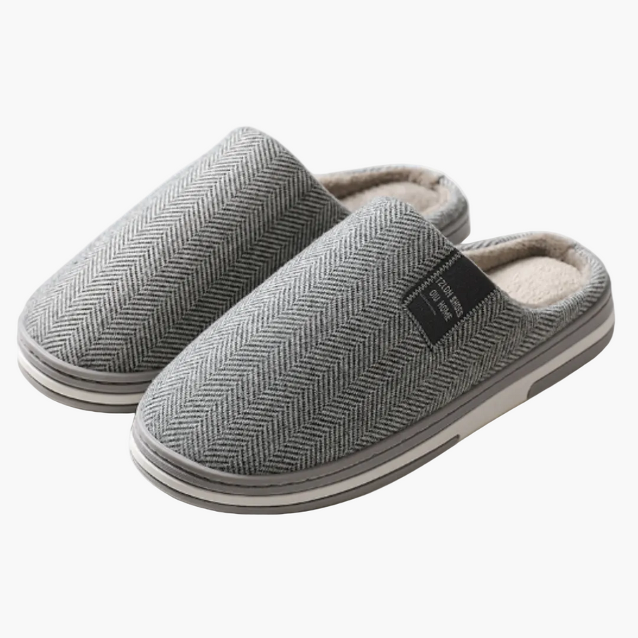 Herren Hausschuhe Classic Komfort – Bequeme Slipper für Zuhause, Eleganter Stil, Perfekt für Entspannung