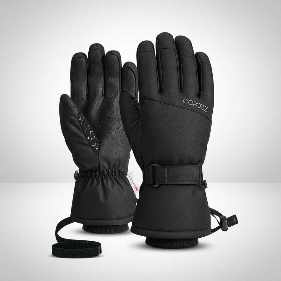 Unisex winterhandschoenen met verstelbare polsband en manchetten met trekkoord