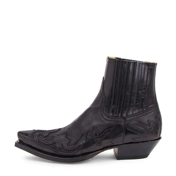 Westerse cowboyenkelschoenen voor heren – Klassieke stijl voor dagelijks gebruik en evenementen