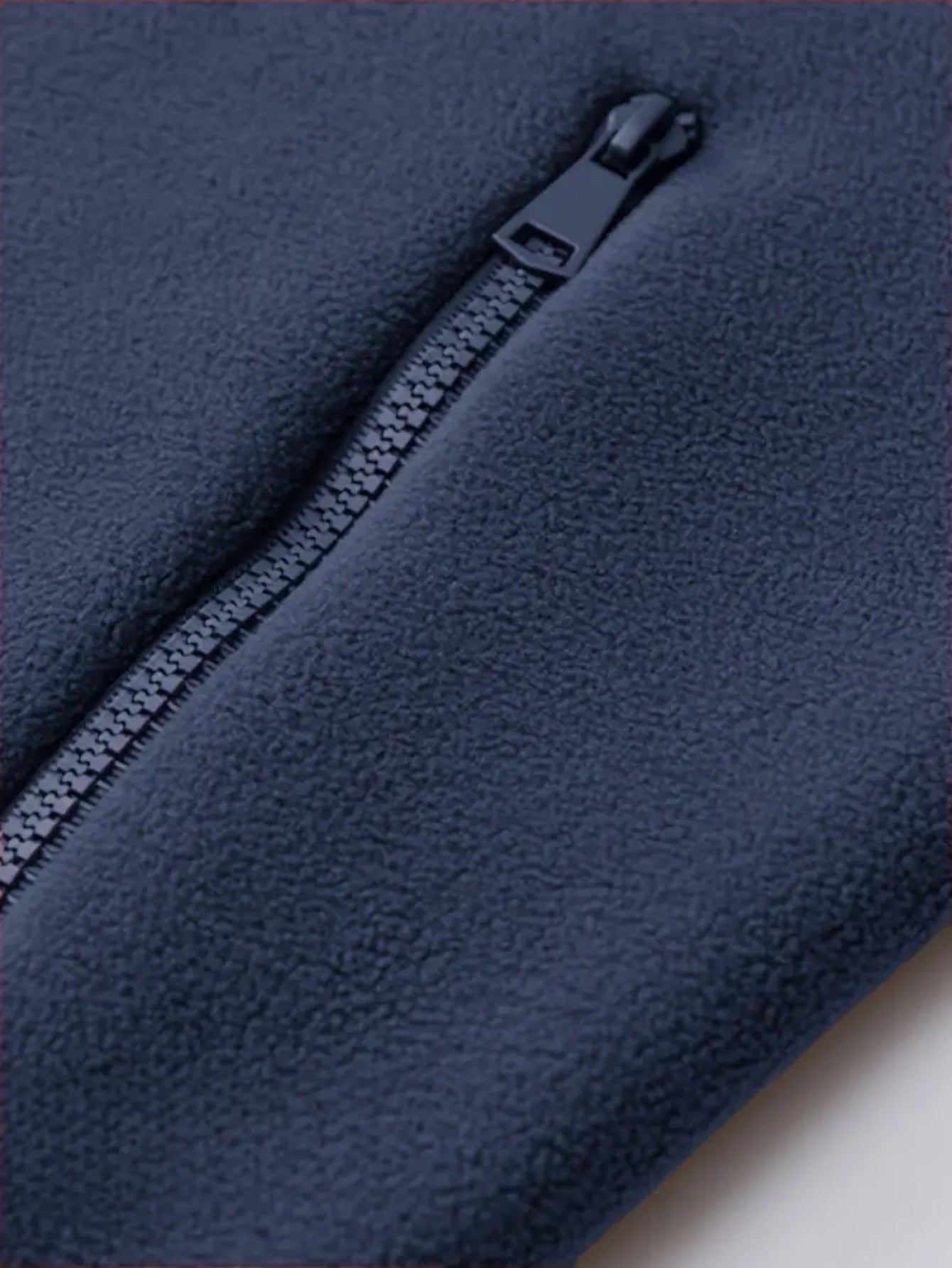 Herren Gefütterte Kapuzenjacke aus Fleece mit Reißverschluss