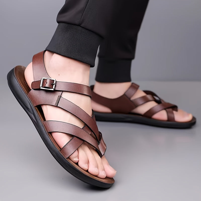 Herren Outdoor-Sandalen mit modischem Riemendesign für Freizeit und Wandern