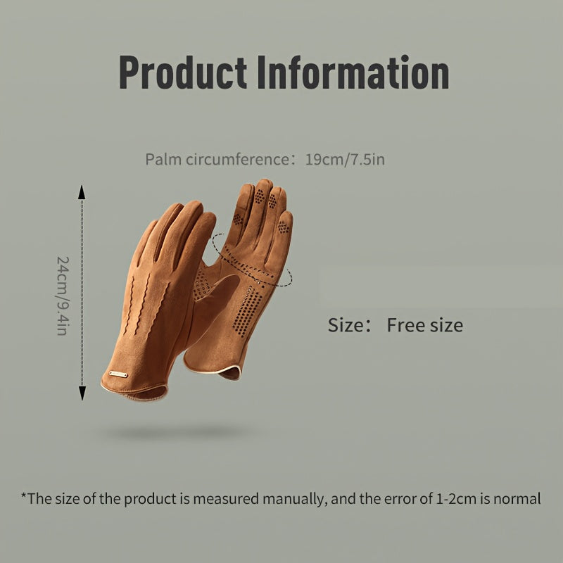 Unisex handschoenen met gestructureerd gripgedeelte en manchet in een contrasterende kleur