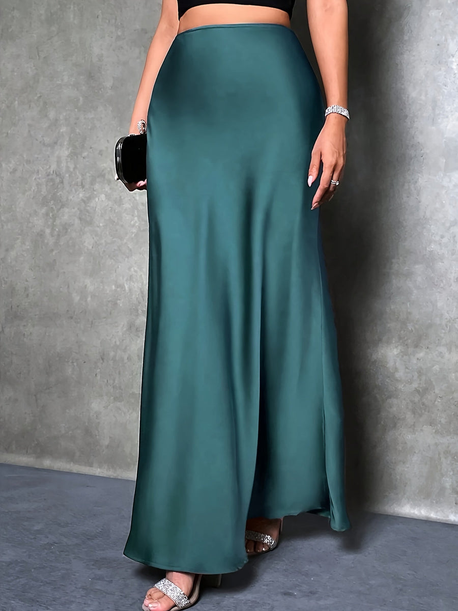 Damen Eleganter Maxirock für festliche Anlässe und Abendmode