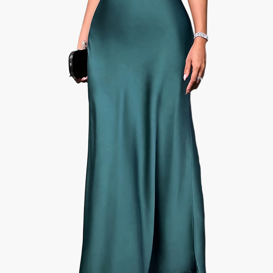 Damen Eleganter Maxirock für festliche Anlässe und Abendmode
