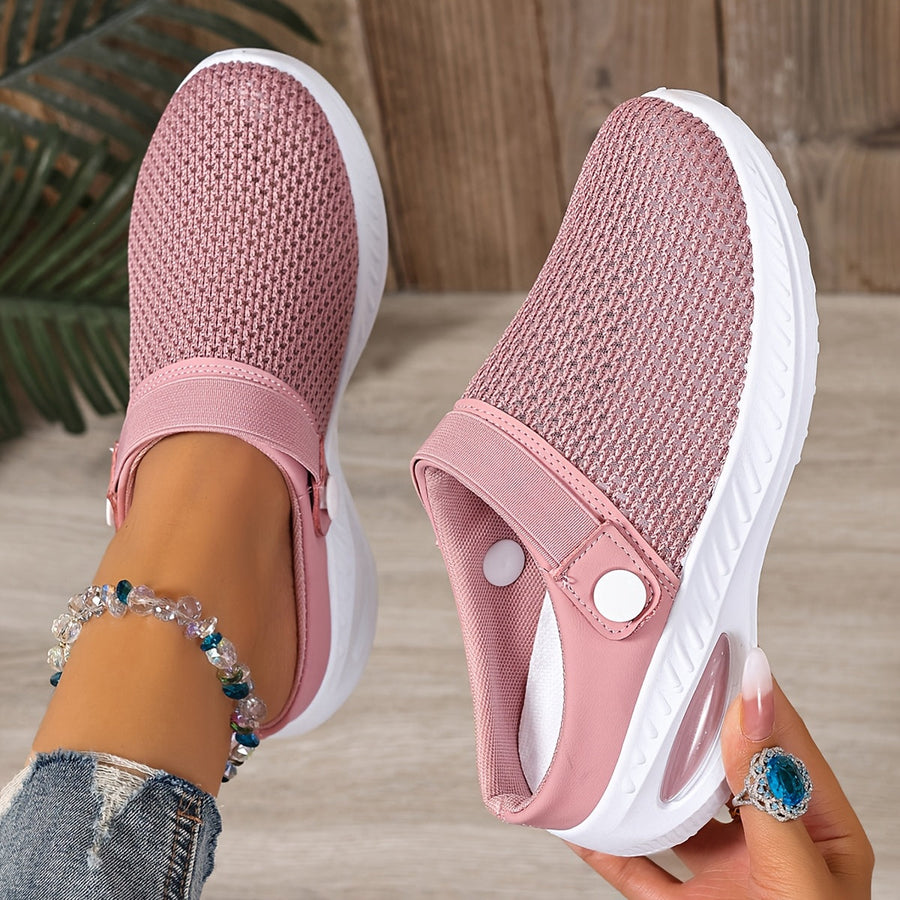 Damen Slip-On Mesh Clogs mit Komfort und sportlichem Design