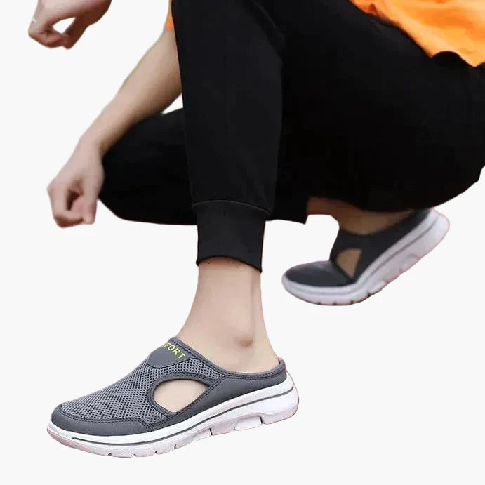 Herren Orthopädische Slipper – Bequeme Atmungsaktive Freizeitschuhe mit Sportlichem Design
